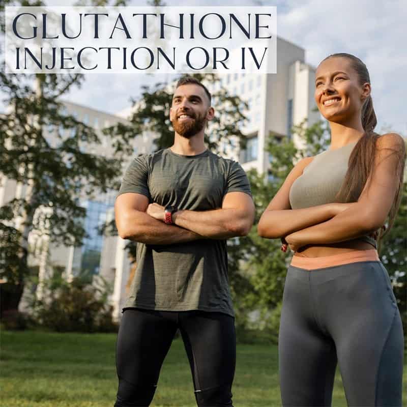 Glutathione antioxidant wellness supplement bottle promoting health and detox support.
